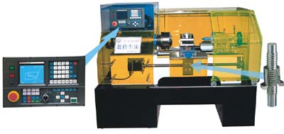 <b>YUY-6136教學型數控車床</b>