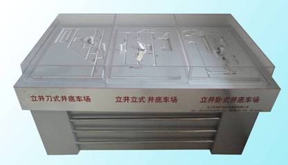 <b>YUYV-14井底車場巷道布置模型（適合于三、四級）</b>