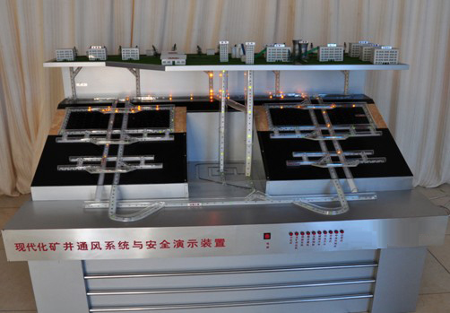 <b>YUYF-07現(xiàn)代化礦井通風系統(tǒng)與安全實驗裝置</b>