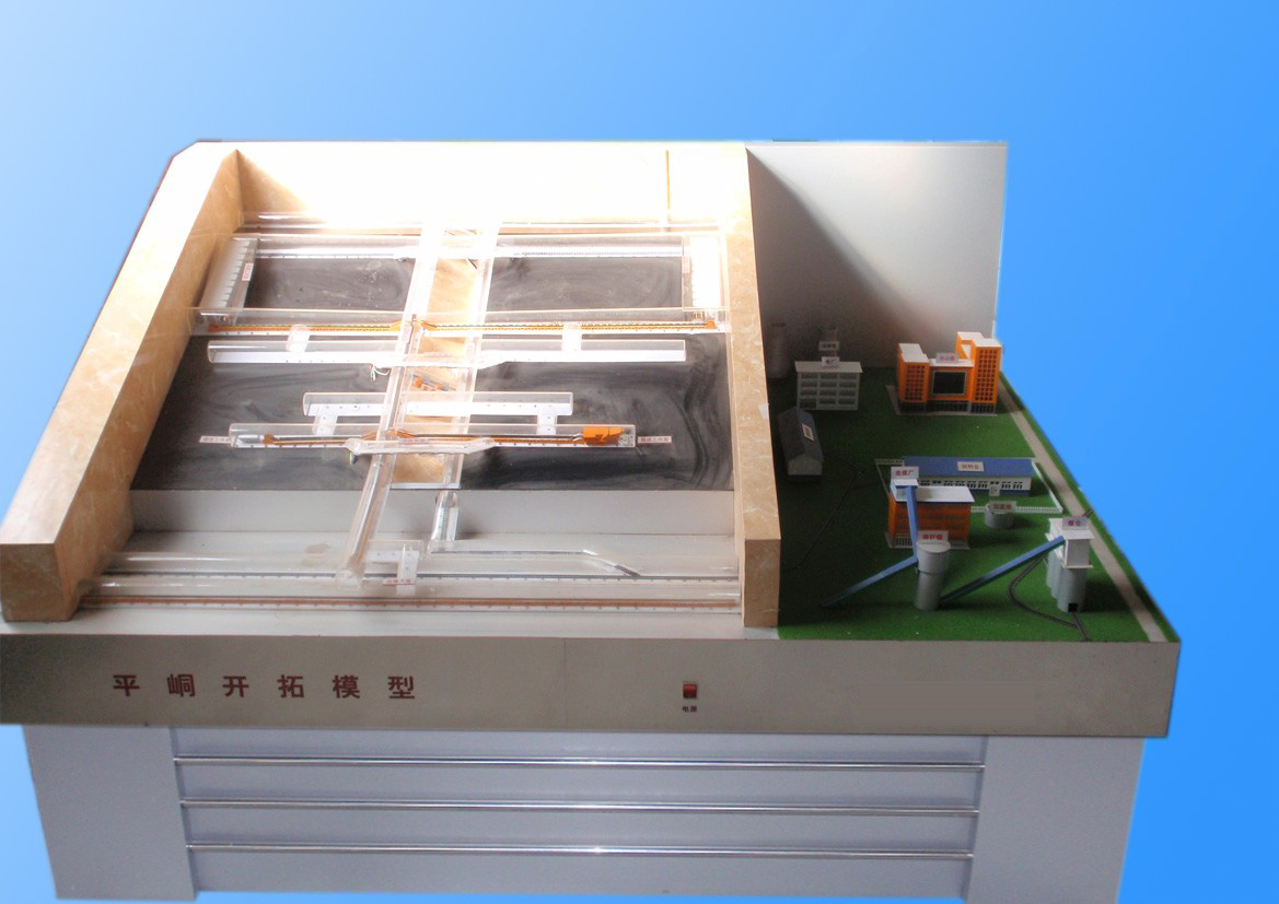 <b>YUYV-12礦井開拓方式立體模型(A型適合三.四級）</b>