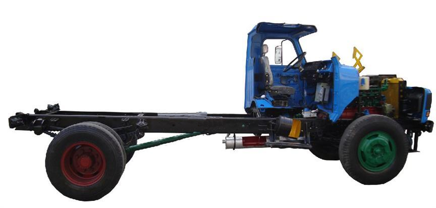 <b>YUY-JP06汽車綜合原車底盤解剖模型（大貨車）</b>