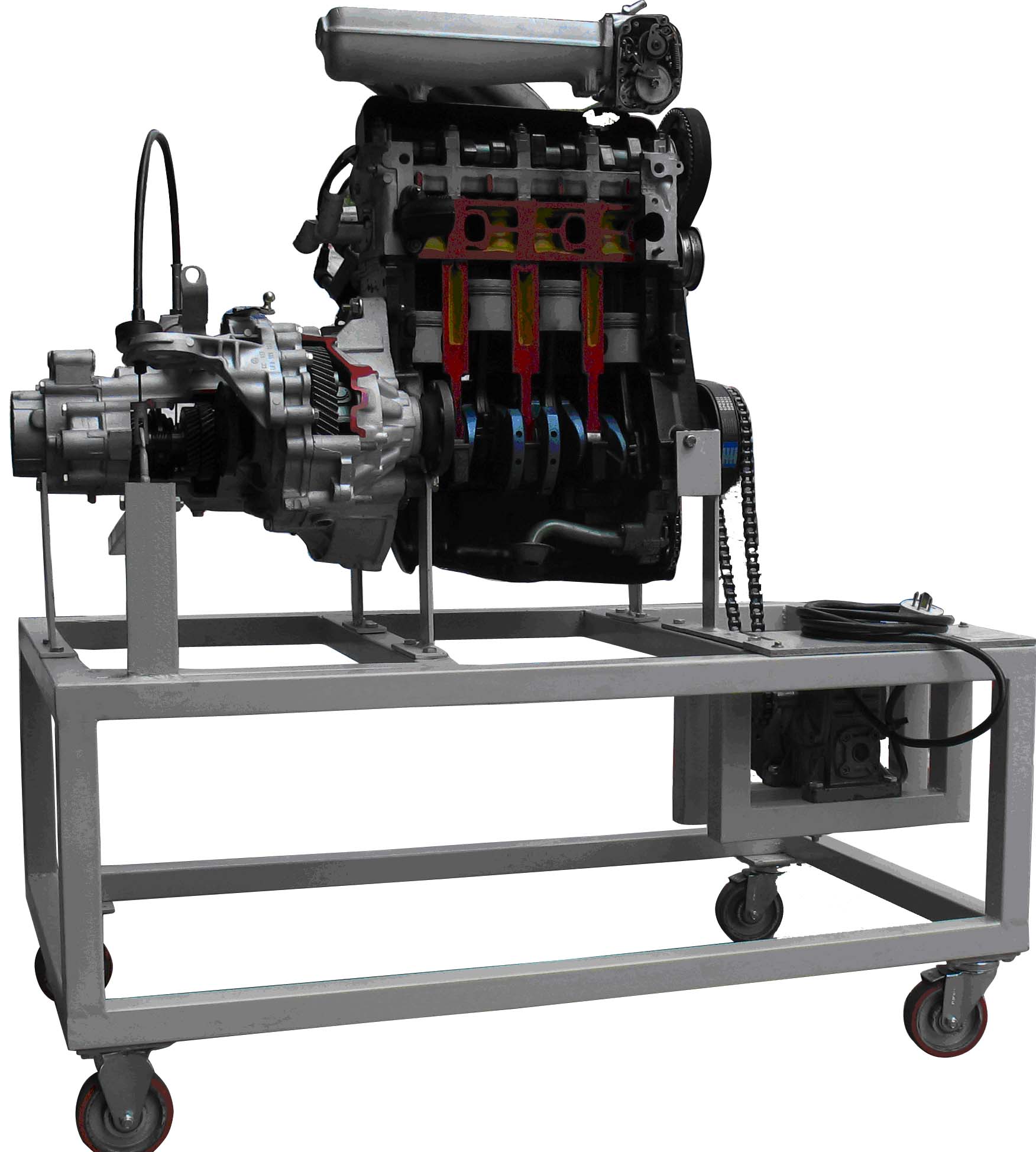 <b>YUY-JP15汽車發(fā)動機與變速器解剖模型</b>