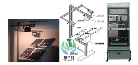 <b>YUY-PV26太陽能基站光照跟隨PLC控制實訓模型</b>