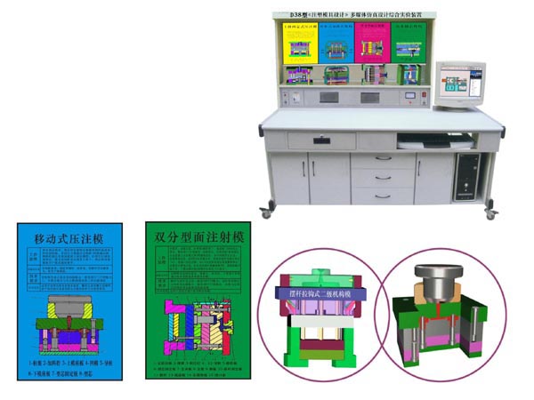 <b>YUY-D38《塑料模具設(shè)計(jì)與制造》設(shè)計(jì)實(shí)驗(yàn)裝置</b>