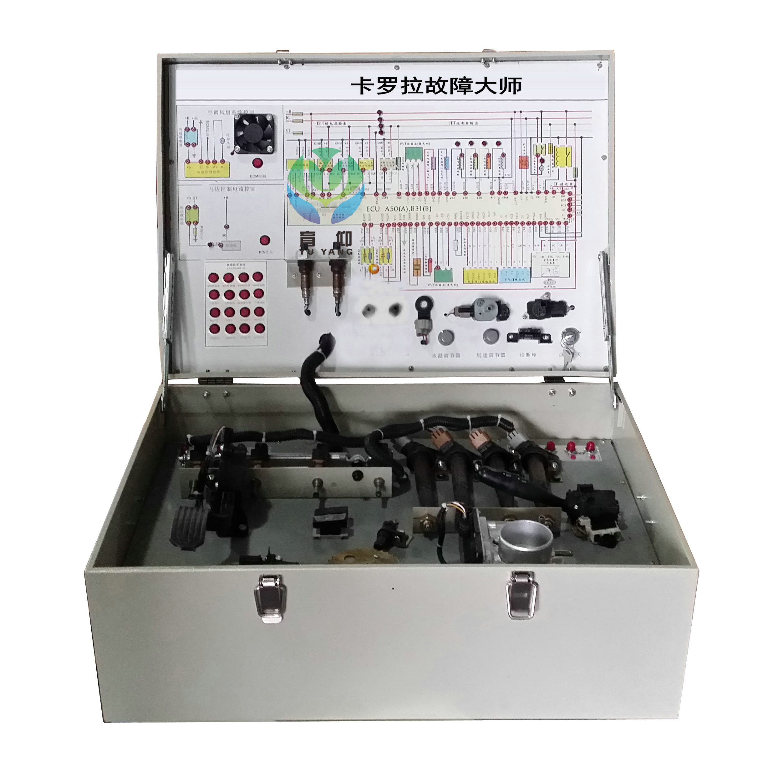 <b>YUY-X30汽車發動機電控故障仿真實驗箱</b>