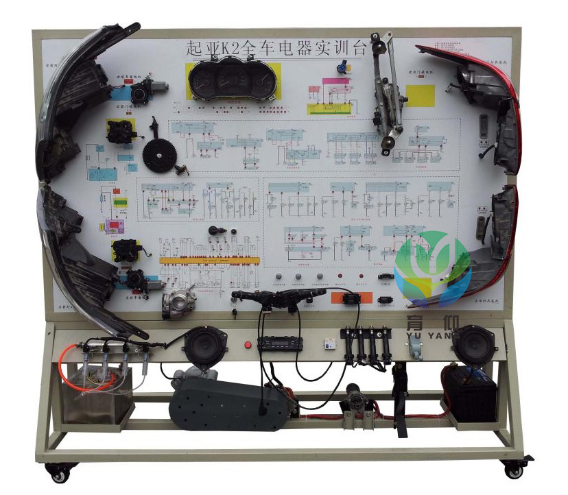 <b>YUY-QC78起亞K2全車電器實訓(xùn)臺</b>