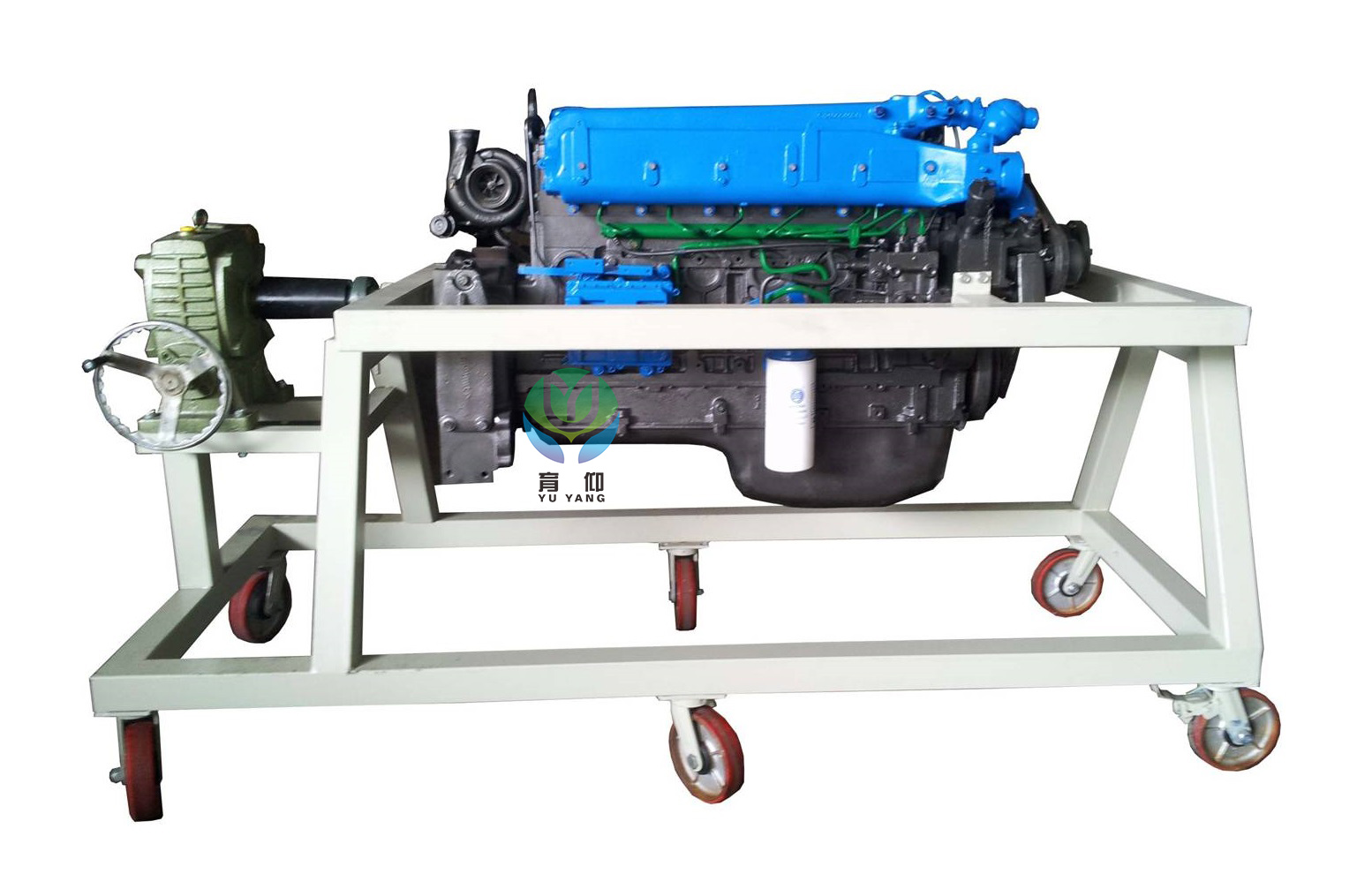 <b>YUY-FZ33維柴WD615拆裝用柴油發動機附翻轉架</b>