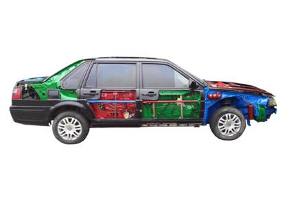 <b>YUY-JP01桑塔納整車解剖模型</b>
