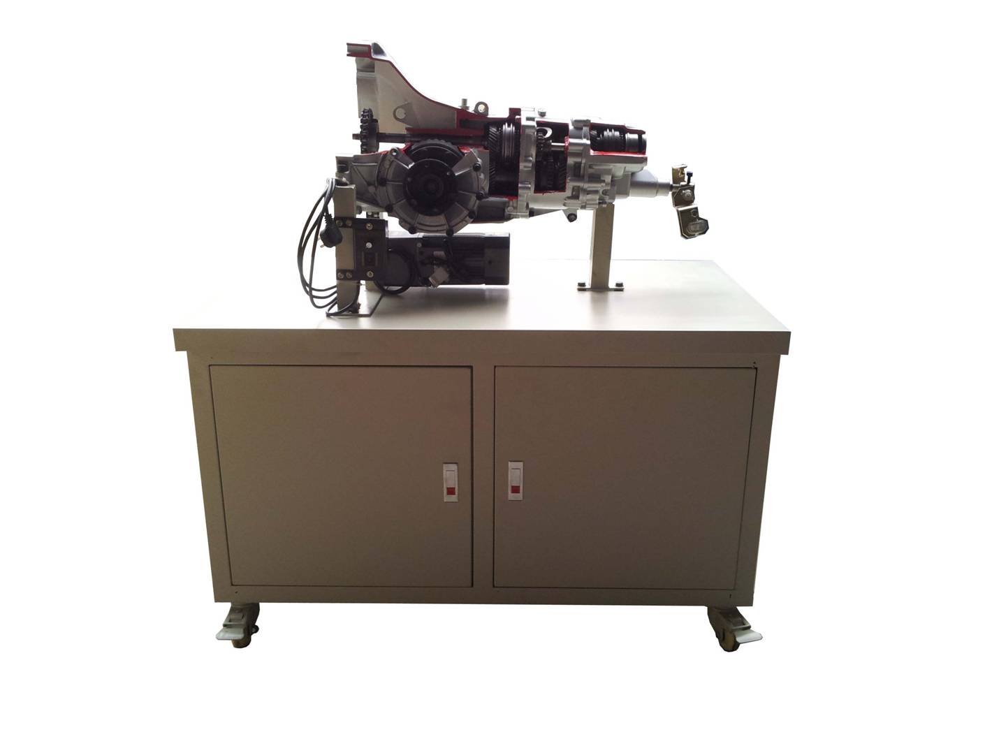 <b>YUY-JG27手動(dòng)變速器解剖展示臺(帶展示柜)</b>