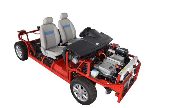 <b>YUY-5095純電動(dòng)轎車底盤構(gòu)造與維修實(shí)訓(xùn)系統(tǒng)</b>